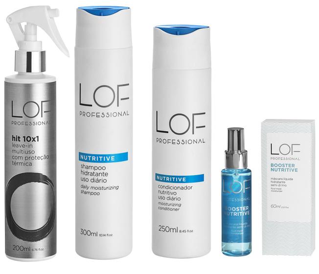 Imagem de Kit LOF Nutritive Home Care + Booster 60ml + Hit 10x1