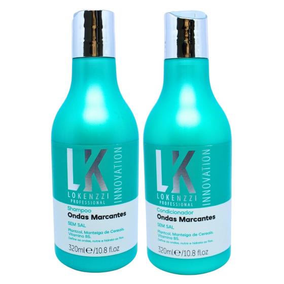 Imagem de Kit Lokenzzi Ondas Marcantes Shampoo + Condicionador 320ml