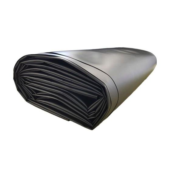 Imagem de Kit Lona Para Lago Ornamental Geomembrana Pead 0,8mm 2x2 + Manta Geotextil Bidim