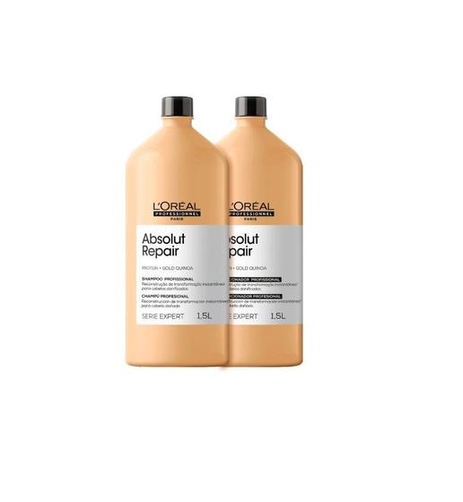 Imagem de Kit LOréal Absolut Repair Shampoo 1,5L + Cond 1,5L