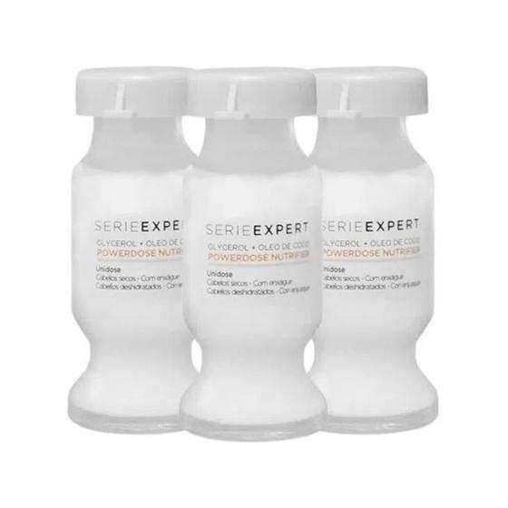 Imagem de Kit loreal ampola nutrifier 10 ml - 3 unidades
