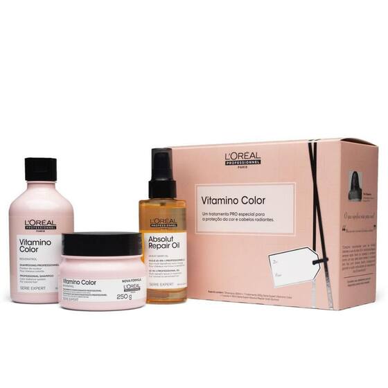 Kit loreal coffret vitamino color trio - Kit de Tratamento para Cabelos ...