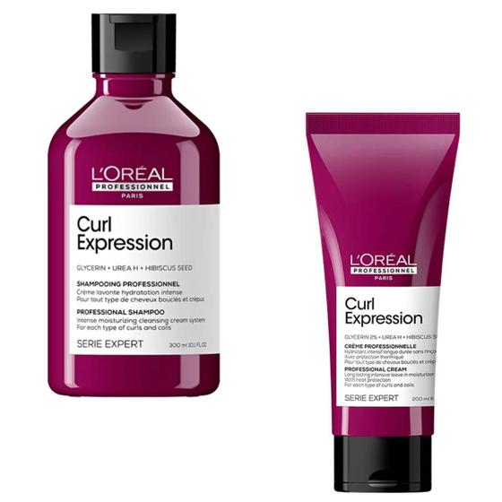 Imagem de Kit Loreal Curl Expression - Shampoo Hidratante E Leave-In