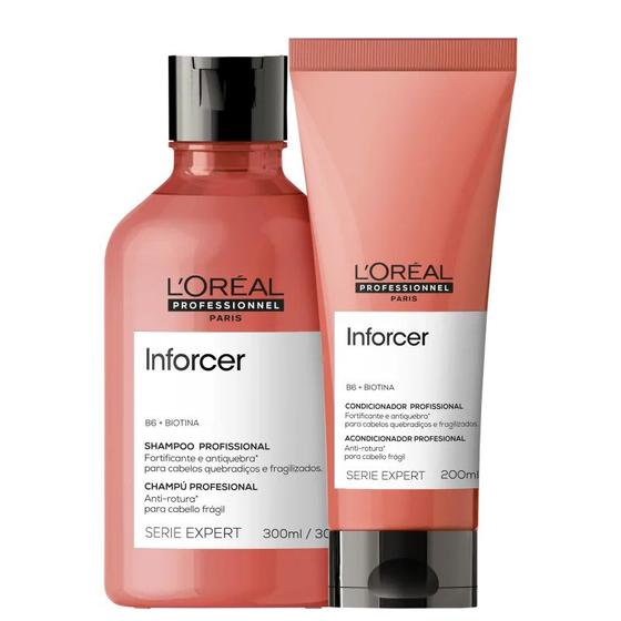 Imagem de Kit loreal inforcer shampoo+condicionador
