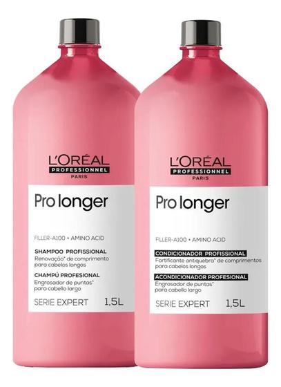 Kit LOréal Professionnel Serie Expert Pro Longer Shampoo e ...