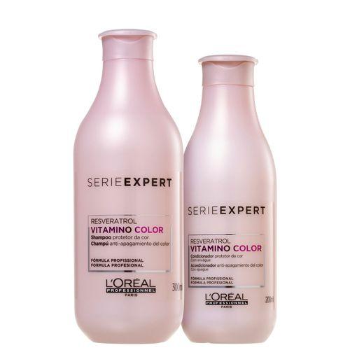 Imagem de Kit LOréal Professionnel Vitamino Color Resveratrol Duo (2 Produtos sh 300+ cond200)