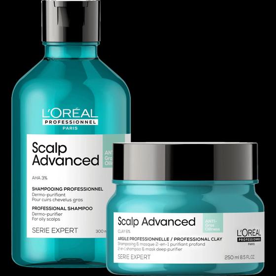 Imagem de Kit Loreal Scalp Advanced Purifier - Shampoo e Máscara