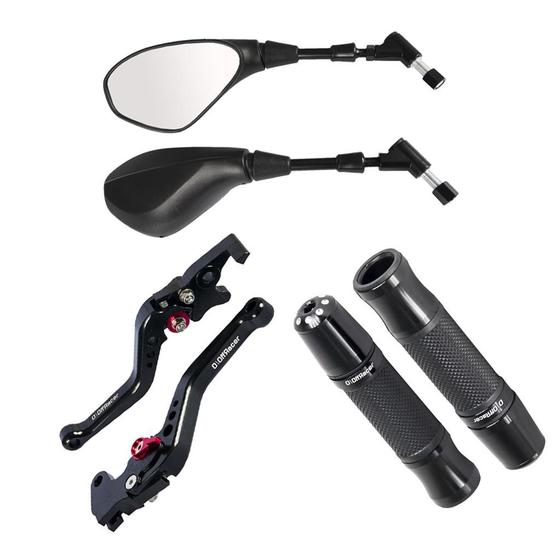 Kit Luva Retrovisor Modelo F800 Cg Titan Fan Start 125 150 160