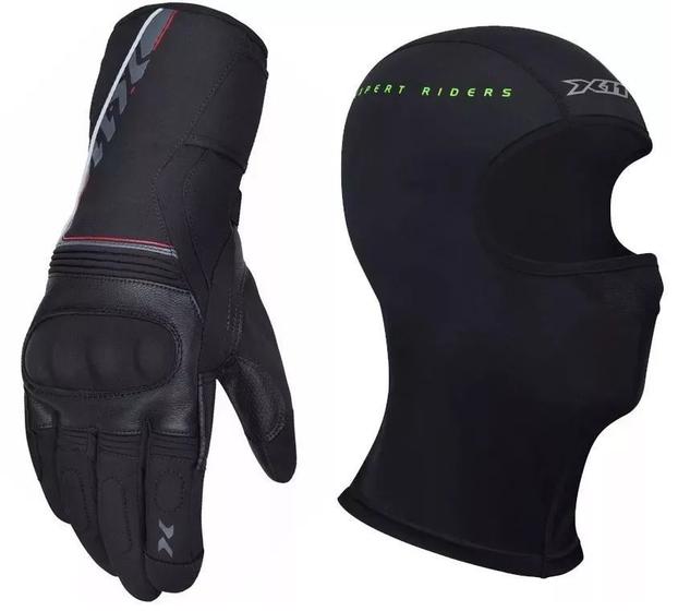 Imagem de Kit Luva X11 Dry Supertech Impermeavel + Balaclava X11 Climate