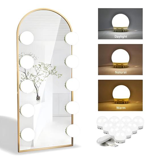 Imagem de Kit Luz Camarim 3 Cores 10 Lâmpadas Led Auto-colantes
