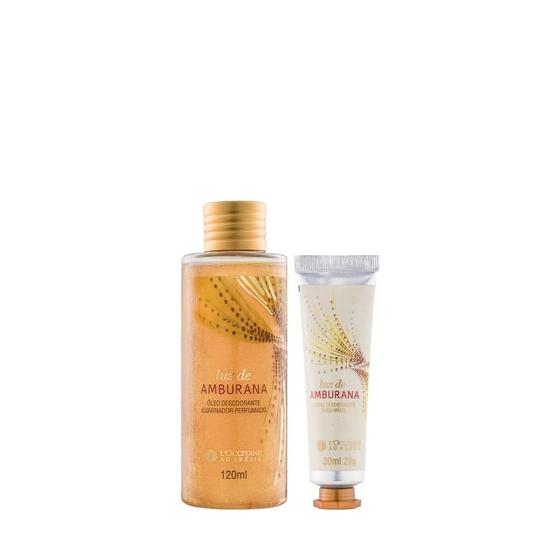 Imagem de Kit Luz de Amburana: Creme de Mãos e Óleo Iluminador