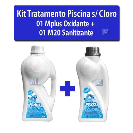 Imagem de Kit M20 Sanitizante + Mplus Oxidante
