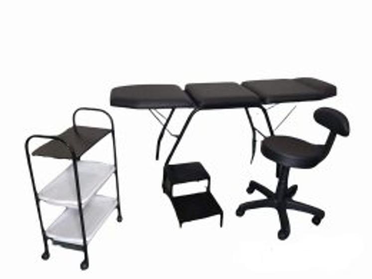 Imagem de Kit maca 3 posições com 4 Peças