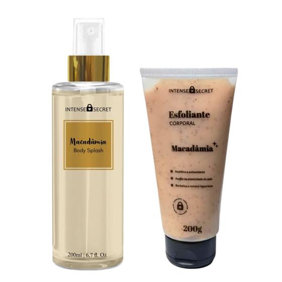 Imagem de Kit Macadâmia: Body Splash + Esfoliante - Intense Secret