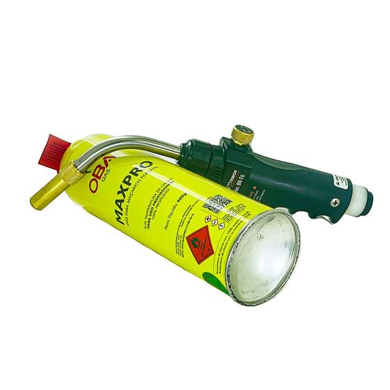 Imagem de Kit Maçarico a Gás + Refil de Gás Map Pro Max-Pro