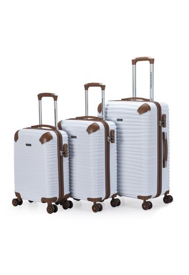 Kit Mala de Viagem 3 Conjunto TAM P M Reforçada Roda 360 ABS Casual Menor preço em Kit Mala de Viagem 3 Conjunto TAM P M Reforçada Roda 360 ABS Casual