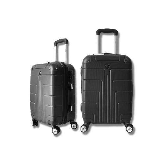 Kit Mala de viagem antifurto de bordo 10kg e despacho 23kg padrão anac é boa?