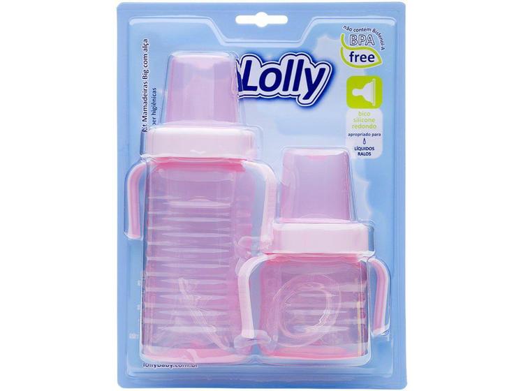 Kit Mamadeira Big Clean 2 Peças - Lolly Imagem de Kit Mamadeira Big Clean 2 Peças - Lolly