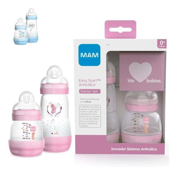 Kit Mamadeira Mam Easy Start 2un 130ml + 260ml - Mamadeira - Magazine Luiza