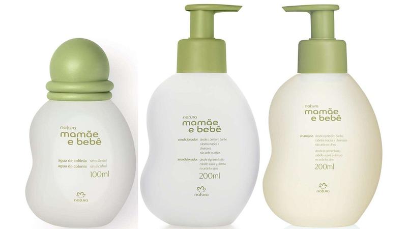Imagem de Kit Mamãe e Bebê colônia shampoo  e condicionador Natura