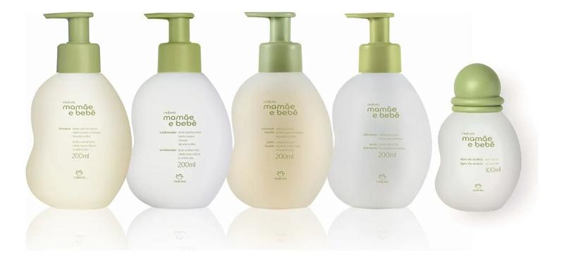 Kit Mamãe E Bebê Shampoo Condicionador Hidratante 5 Itens
