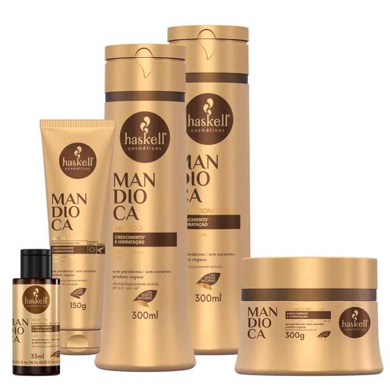 Imagem de Kit Mandioca Haskell 05 Produtos P - Nectavita