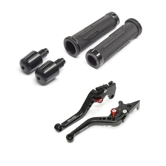 Kit Manete Esportivo Manopla XL Com Peso Yamaha Mt 07 Menor preço em Kit Manete Esportivo Manopla XL Com Peso Yamaha Mt 07