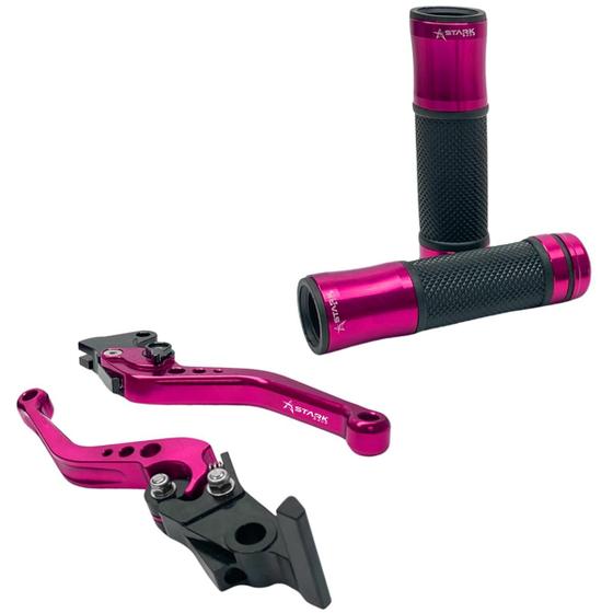 Imagem de Kit Manete Manopla Esportivo Fazer 150 UBS Factor 150 UBS Todos os Anos