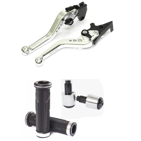 Kit Manopla Peso Moto Honda Pop100 Cg Titan Fan Start STARK RACE de Moto