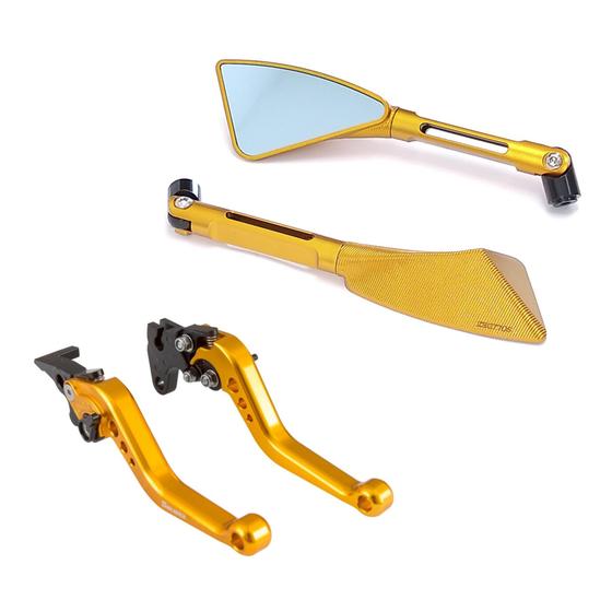 Imagem de Kit Manete Retrovisor Crosser Fazer Lander Factor Xtz Tenere