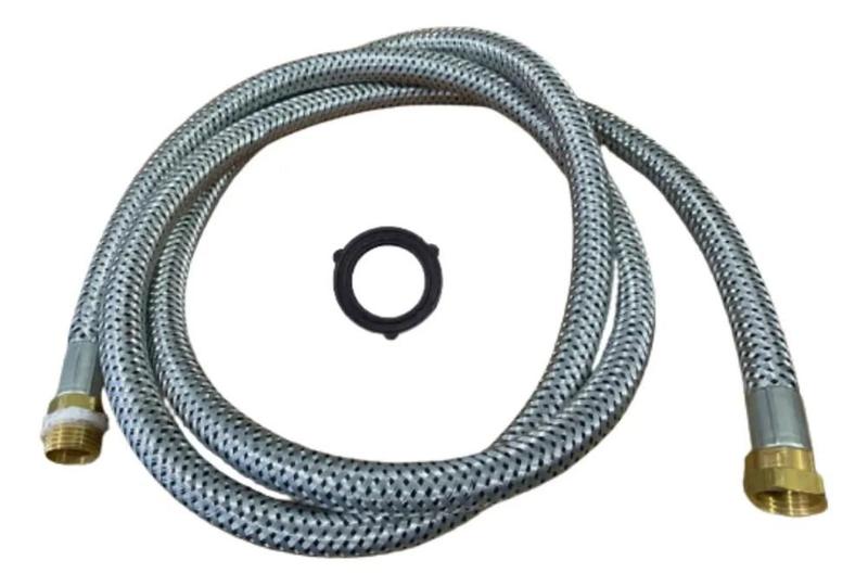 Kit Mangueira 1,200m Metálica C/vedador Gás Fogão E Cooktop COBRESUL
