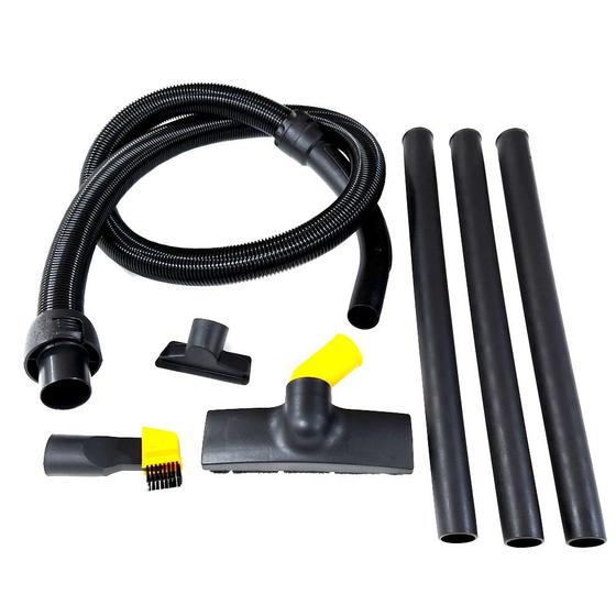 Imagem de Kit Mangueira 1,45m Bocais Extensores para Aspirador Electrolux AWD01