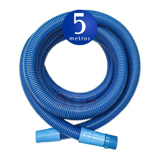 Imagem de Kit Mangueira Ponteira e Adaptador para Piscina - 5 M