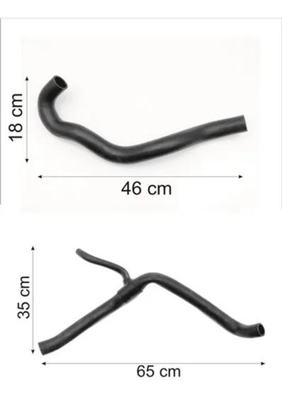 Imagem de Kit Mangueira Superior Inferior Radiador Gol 1.0 8v At 97/..