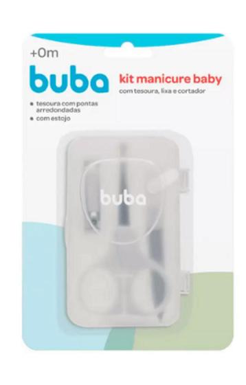 Imagem de Kit Manicure Baby Branco 5245 - Buba