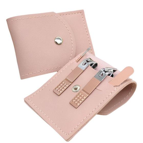 Imagem de Kit Manicure com Estojo 7 Peças N244568-3 Rosa - Quanhe