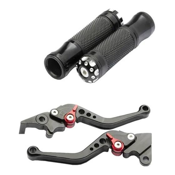 Kit Manopla Modelo Esportivo Exclusivo Cg Titan Fan Start 125