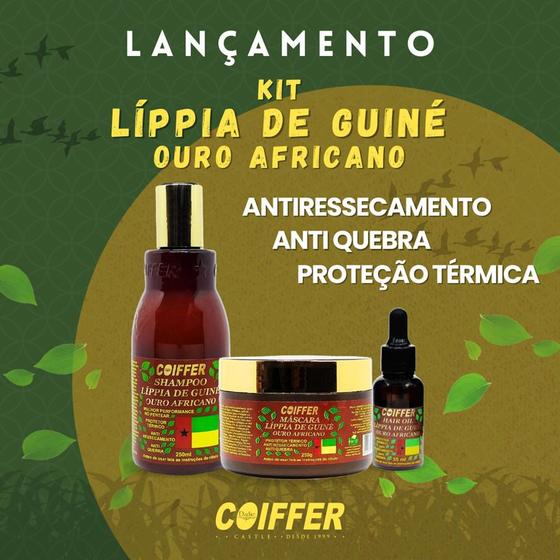 Imagem de Kit Manutenção Líppia De Guiné Coiffer Anti-Quebra Capilar