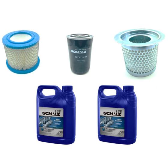 Imagem de Kit Manutenção Preventiva Completa Compressor Schulz - Srp 2005 / Srp 2008 / Srp 2010 / Srp 2015
