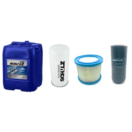 Imagem de Kit Manutenção Preventiva Completa Compressor Schulz - Srp 3040 Compact