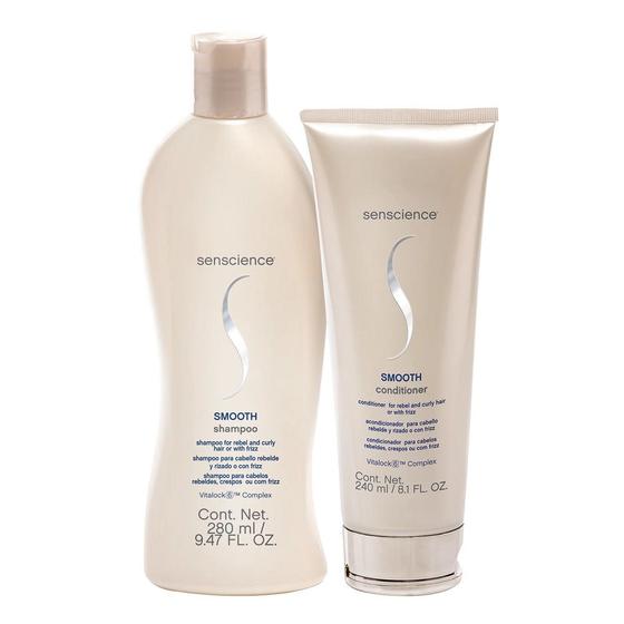 Imagem de Kit Manutenção Senscience Smooth Shampoo 280ml e Condicionador 240ml