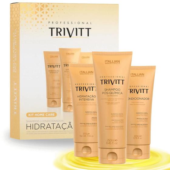 Imagem de Kit Manutenção Trivitt com Shampoo, Condicionador e Mascara