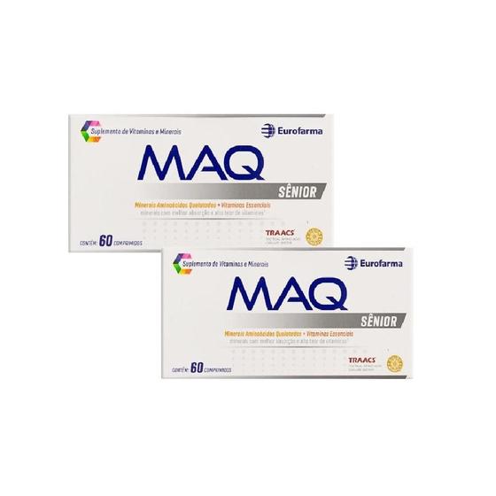 Imagem de Kit MAQ Sênior Com 2 Caixas De 60 Comprimidos Cada