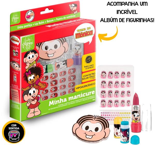 Imagem de Kit Maquiagem Infantil Minha Manicure Salão Mágico