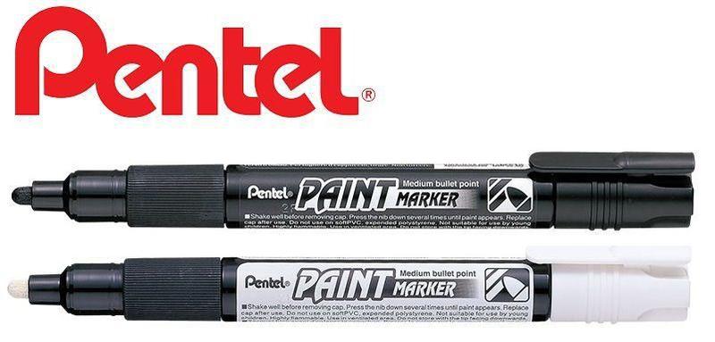 Imagem de KIT Marcador Pentel Paint Marker A Base De Oleo Com 2