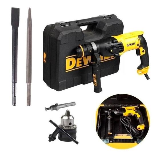 Imagem de Kit Martelete Perfurador Rompedor D25133K Dewalt 220V +