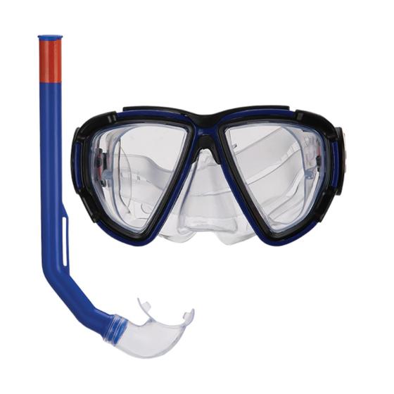 Imagem de Kit Máscara De Mergulho Com Respirador Snorkel Juvenil