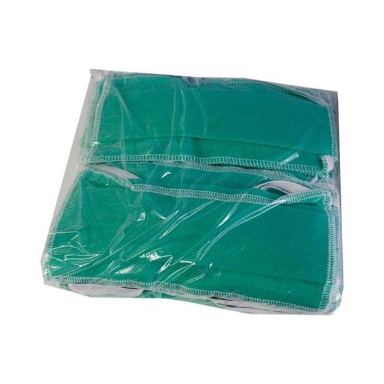 Kit Máscara Descartável Verde em TNT Pacote com 50 unidades Proposto