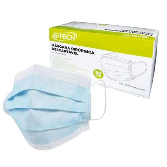 Imagem de Kit Mascara Tripla Proteção G-Tech 04 unidades