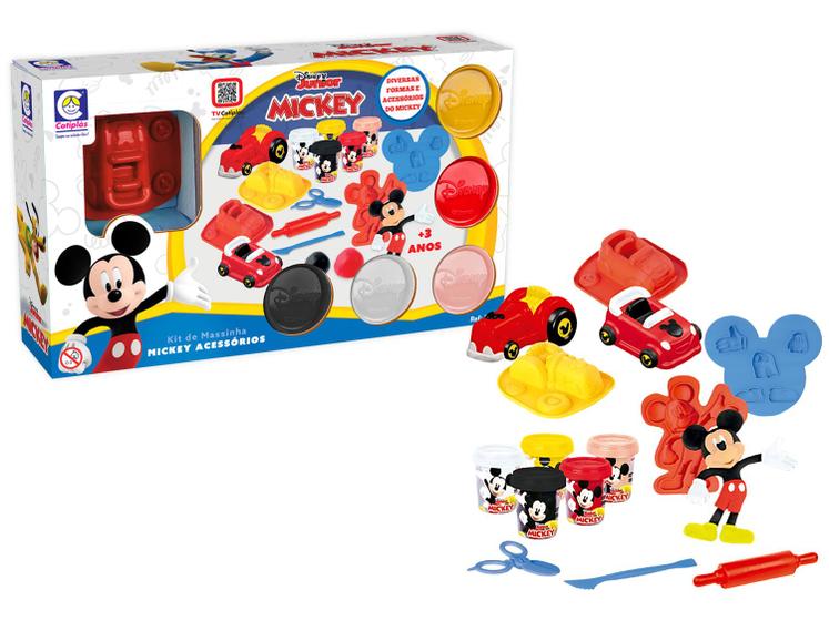 Imagem de Kit Massinha Disney Junior Mickey Cotiplas 